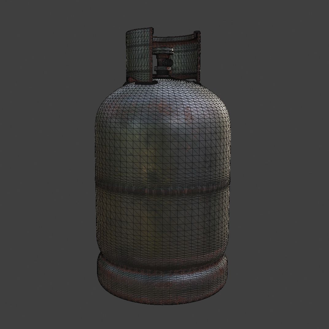 Rusty propane tank preview image 2